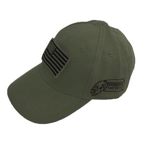 VooDoo Tactical - Olive Green Cap Hat with Velcro removable patch